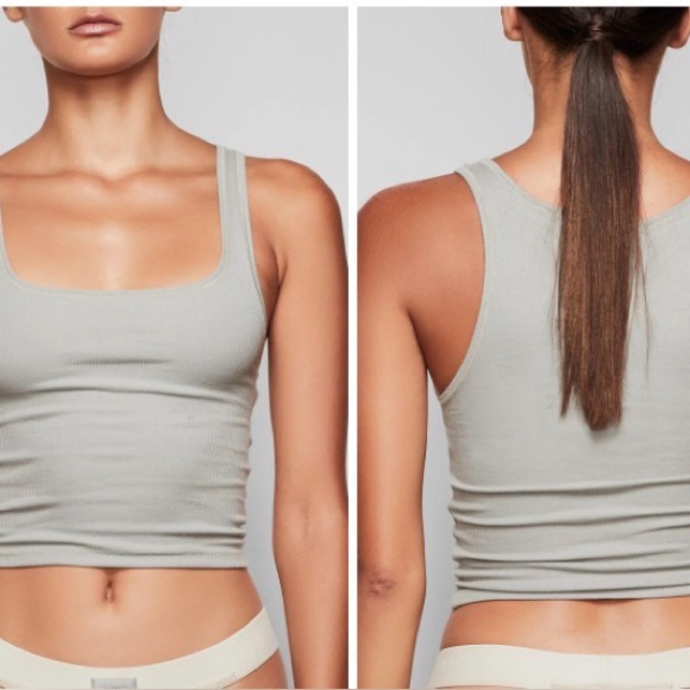 SKIMS Tank / Boxer Set in Mineral